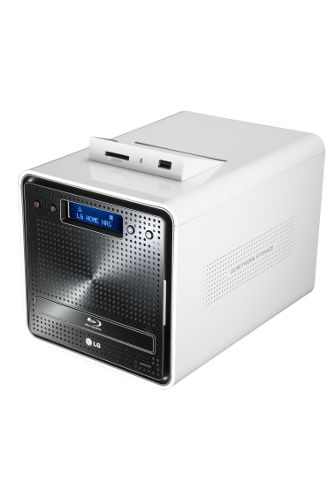 LG N2B1 NAS/storage server Black, Silver