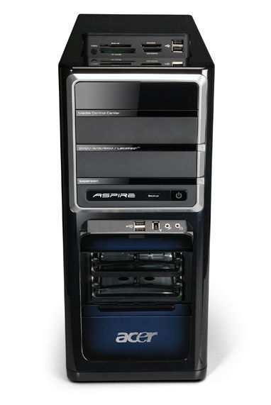 Acer Aspire M7721-8W75 Intel® Core™ i7 i7-920 6 GB DDR3-SDRAM 1 TB Windows 7 Home Premium Tower PC Black, Blue
