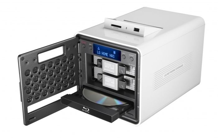 LG N2B1D NAS/storage server Black, White
