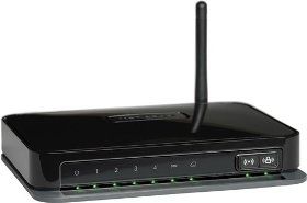 NETGEAR Wireless-N 150 Router / DSL Modem wireless router Black