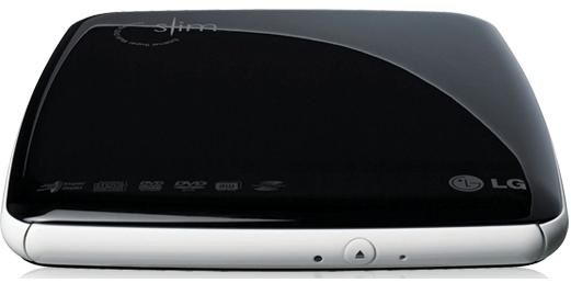 LG GP08LU11 optical disc drive Black