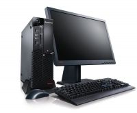 Lenovo ThinkCentre A58 Intel® Core™2 Duo E7500 2 GB DDR2-SDRAM 250 GB Intel® GMA X4500 Windows XP Professional SFF PC Black
