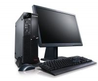Lenovo ThinkCentre A58 + 4434HE1 Intel® Core™2 Duo E7500 2 GB DDR2-SDRAM 250 GB Intel® GMA X4500 Windows XP Professional SFF PC Black