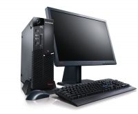 Lenovo ThinkCentre A58 + 4434HE1 Intel® Celeron® E3200 2 GB DDR2-SDRAM 250 GB Intel® GMA X4500 Windows XP Professional SFF PC Black