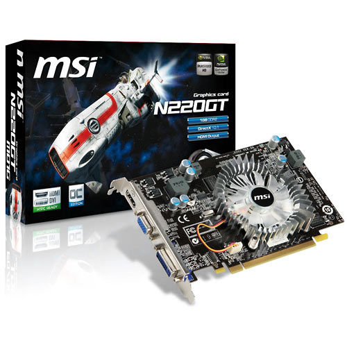 MSI N220GT-MD1G GeForce GT 220 1 GB GDDR2
