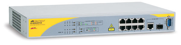 Allied Telesis AT-8000/8POE-50 Managed L2 Power over Ethernet (PoE)