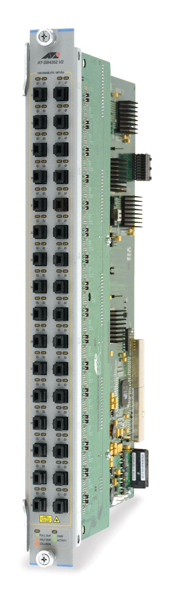 Allied Telesis 32-port MT-RJ 100Mb line card network switch component
