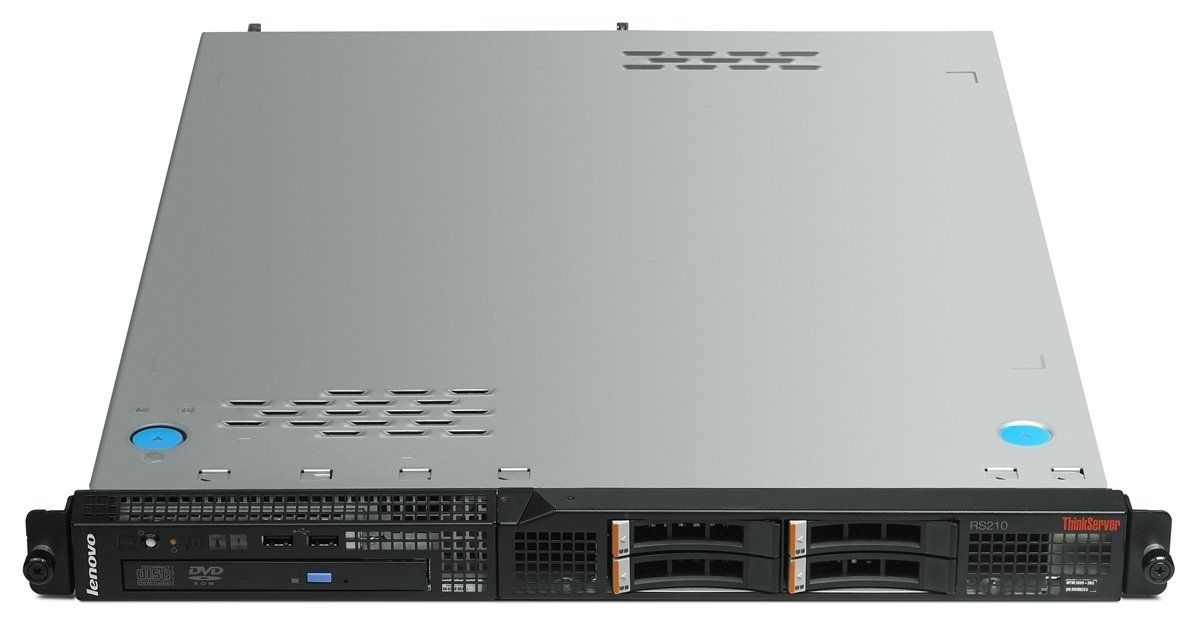Lenovo ThinkServer RS210 server 0 GB Rack (1U) Intel® Xeon® 3000 Sequence X3430 2.4 GHz 2 GB 350 W