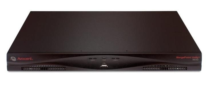 Vertiv Avocent 16 port, 1 digital KVM path, single AC Power Supply KVM switch Rack mounting
