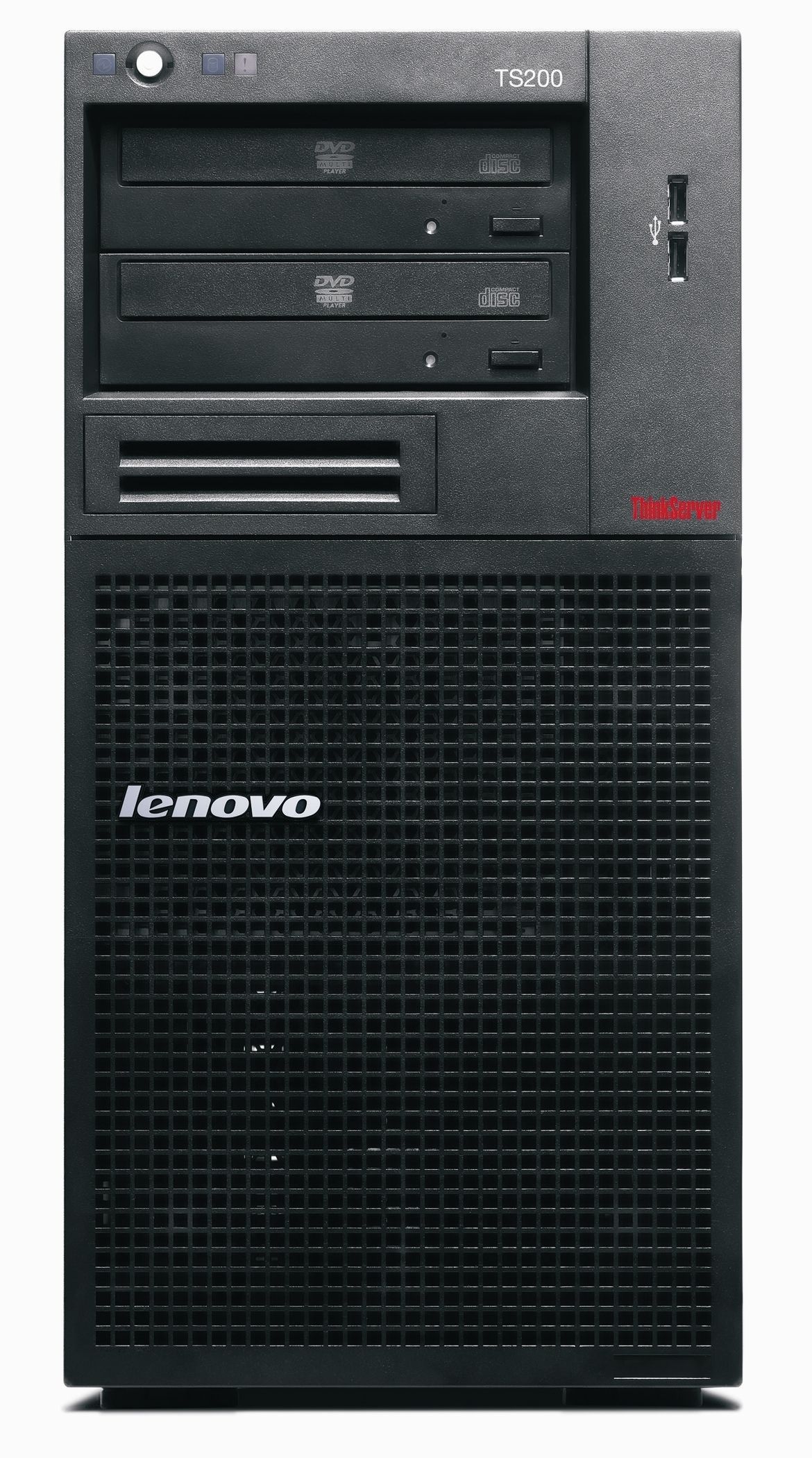 Lenovo ThinkServer TS200 server 0 GB Tower (5U) Intel® Xeon® 3000 Sequence X3450 2.66 GHz 4 GB DDR3-SDRAM