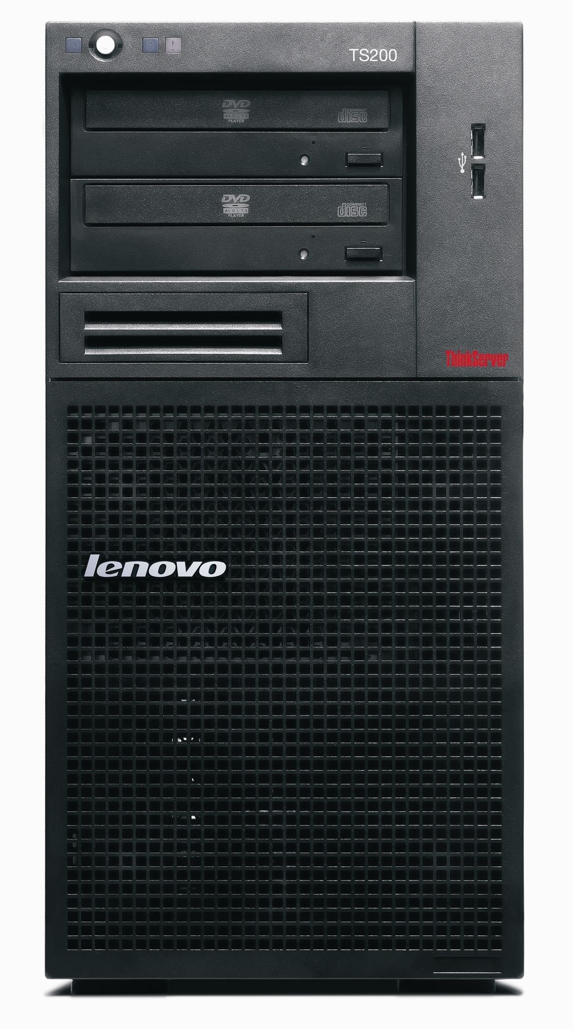 Lenovo ThinkServer TS200 server 0 GB Tower (5U) Intel® Xeon® 3000 Sequence X3450 2.66 GHz 4 GB DDR3-SDRAM