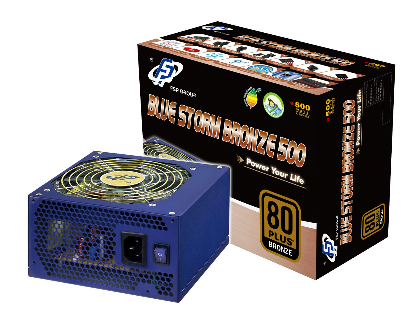 FSP Blue Storm Bronze 500 power supply unit 500 W ATX