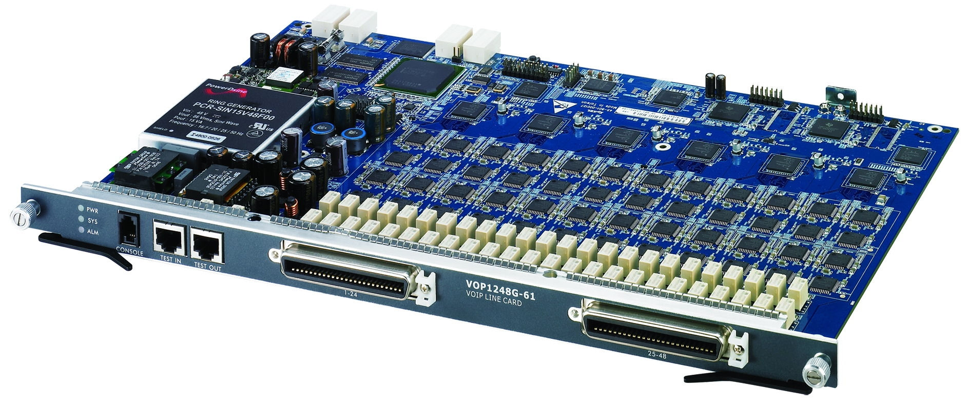 Zyxel ZyWALL VOP1248G-61 wired router Blue