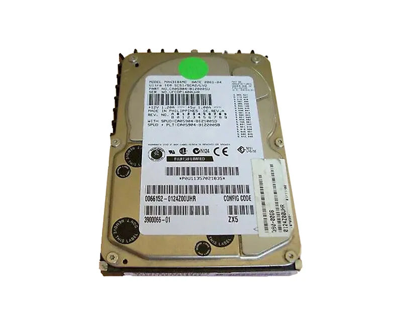 390-0066 - Sun 18.2GB 10000RPM SCSI 160Mb/s 3.5-in Hard Drive