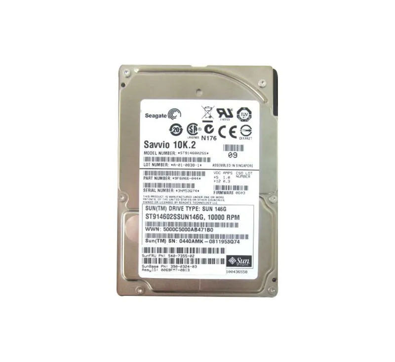390-0324 - Sun 146GB 10000RPM SAS 3Gb/s 2.5-in Hard Drive