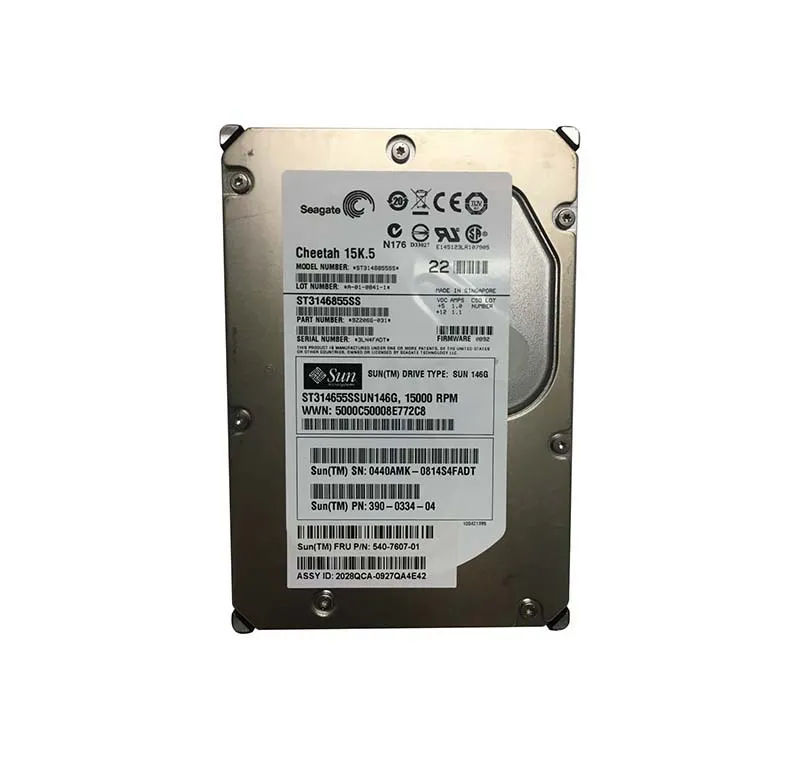 390-0334-04 - Sun 146GB 15000RPM SAS 3Gb/s 3.5-in Hard Drive