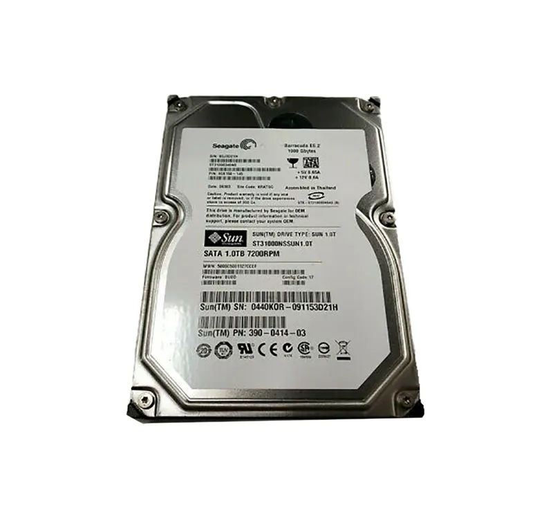 Sun 1TB 7200RPM SATA 3Gb/s 32MB Cache 3.5-inch Hard Drive
