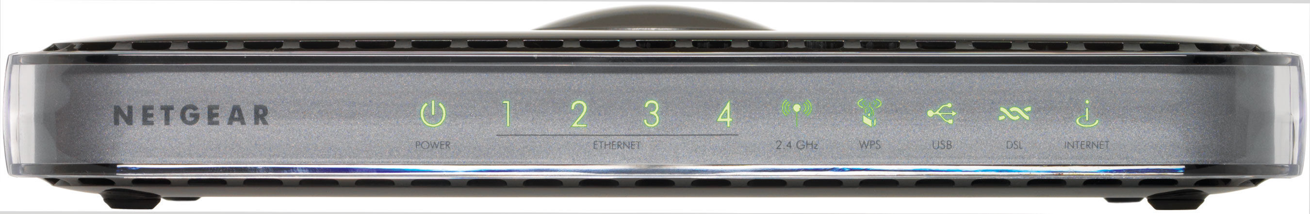 NETGEAR DGN3500 wireless router Black