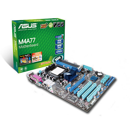 ASUS M4A77 motherboard AMD 770 Socket AM3 ATX