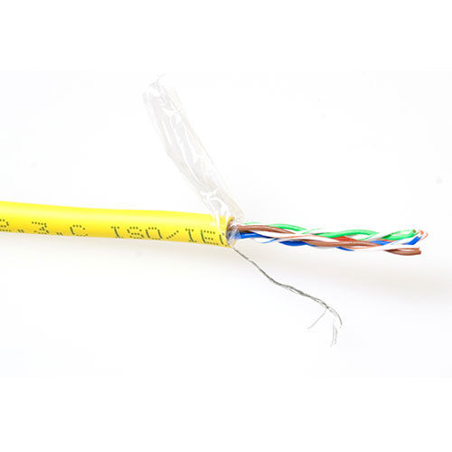 ACT CAT5E F/UTP LSZH stranded patch yellow 100 m