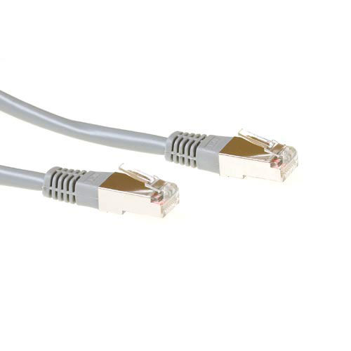 ACT Grey 10 meter F/UTP CAT5E patch cable with RJ45 connectors