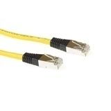 ACT CAT5E FTP LSZH cross-over (IB5203) 3m networking cable Yellow