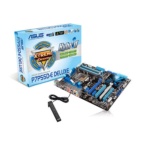 ASUS P7P55D-E Deluxe Intel® P55 LGA 1156 (Socket H) ATX