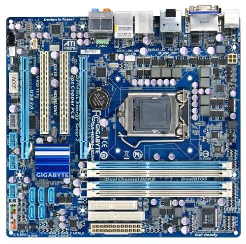 GIGABYTE GA-H55M-UD2H motherboard LGA 1156 (Socket H) ATX