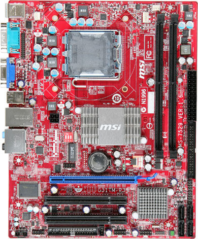 MSI G31TM-P35 LGA 775 (Socket T) micro ATX