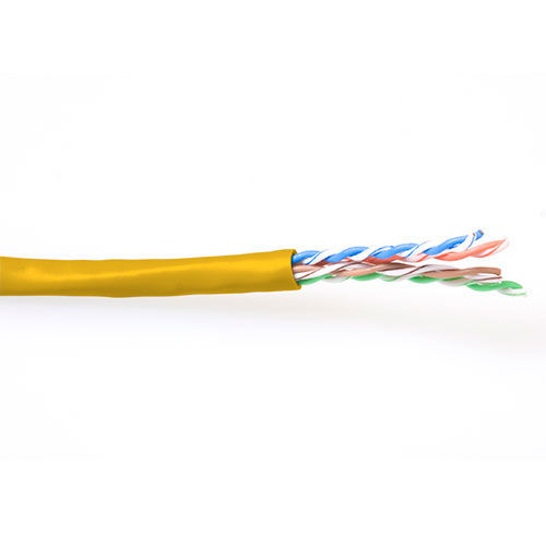 ACT CAT6 U/UTP stranded patch yellow 100 m