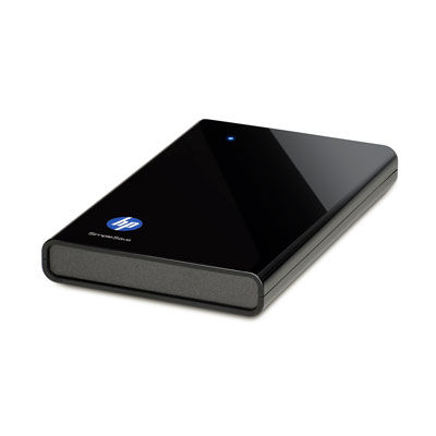 HP SimpleSave 320GB Portable Hard Drive external hard drive Black