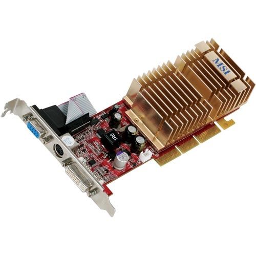 MSI NX6200AX-TD512H graphics card NVIDIA GDDR2