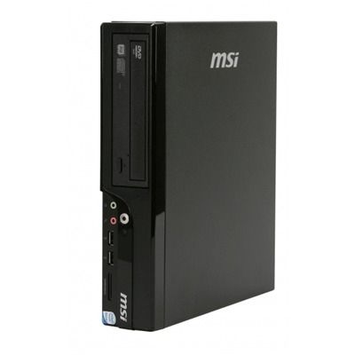 MSI Wind Nettop D130X Intel Atom® 330 2 GB DDR2-SDRAM 320 GB Intel® GMA 950 Small Desktop PC Black