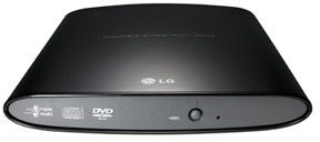 LG GP08NU20, Black optical disc drive