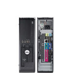 DELL OptiPlex 780SF Intel® Core™2 Duo E7500 3 GB DDR3-SDRAM 320 GB Windows 7 Professional SFF PC Black