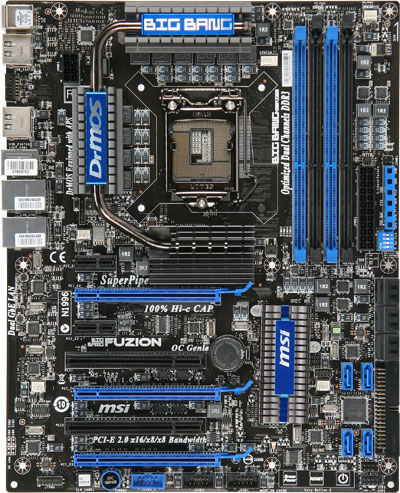 MSI Big Bang-Fuzion LGA 1156 (Socket H) ATX