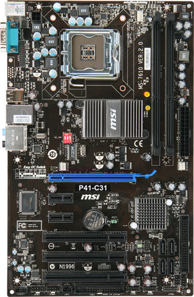 MSI P41-C31 LGA 775 (Socket T) ATX