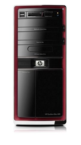 HP Pavilion Elite HPE-130be Intel® Core™ i7 i7-860 8 GB DDR3-SDRAM 3 TB NVIDIA® GeForce® GTX 260 Windows 7 Home Premium Micro Tower PC
