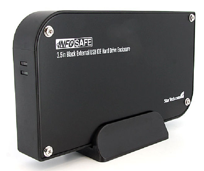 StarTech.com 3.5" IDE USB 2.0 Black 3.5"