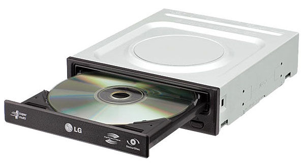 LG GH22LP20 optical disc drive Internal Black