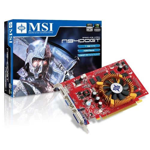 MSI N9400GT-MD1G GeForce 9400 GT 1 GB GDDR2