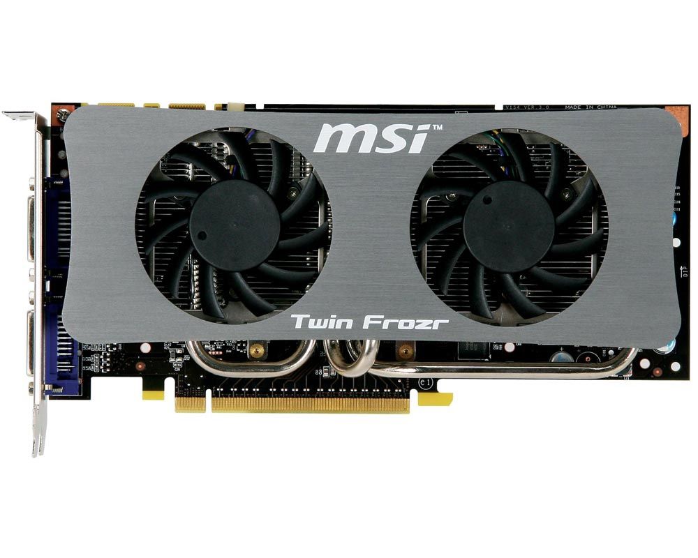 MSI N250GTS Twin Frozr 1G GeForce GTS 250 1 GB GDDR3