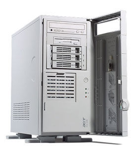 Acer Altos G301 P4 2.6 256MB 80GB 7.2rpm server Tower Intel® Pentium® 4 2.6 GHz 0.25 GB 300 W