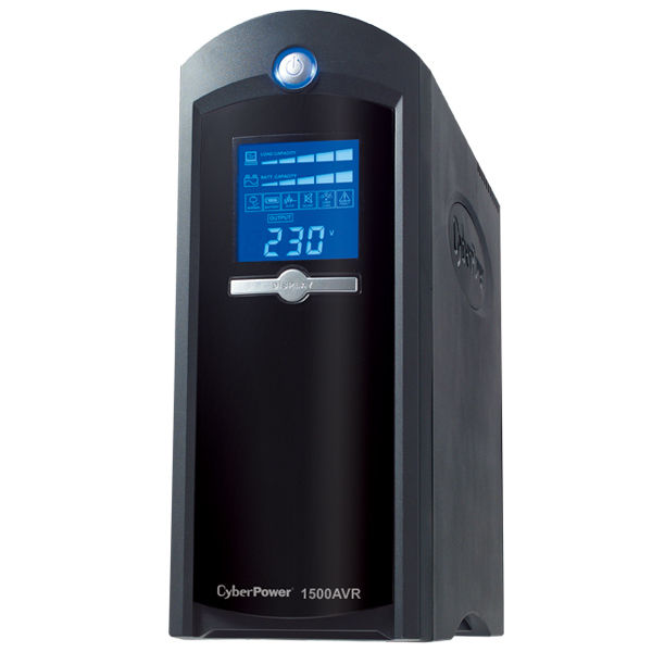 CyberPower CP1500EAVRLCD uninterruptible power supply (UPS) 1.5 kVA 900 W
