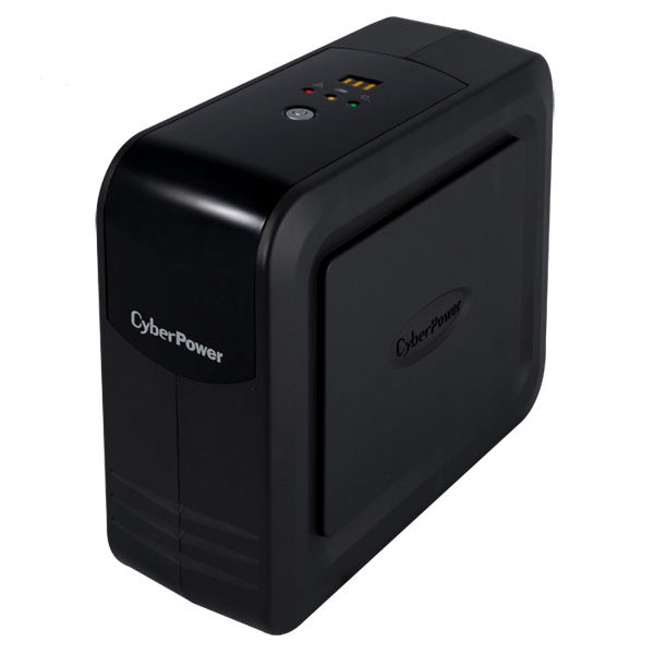 CyberPower DX800E uninterruptible power supply (UPS) Double-conversion (Online) 0.8 kVA 480 W 3 AC outlet(s)
