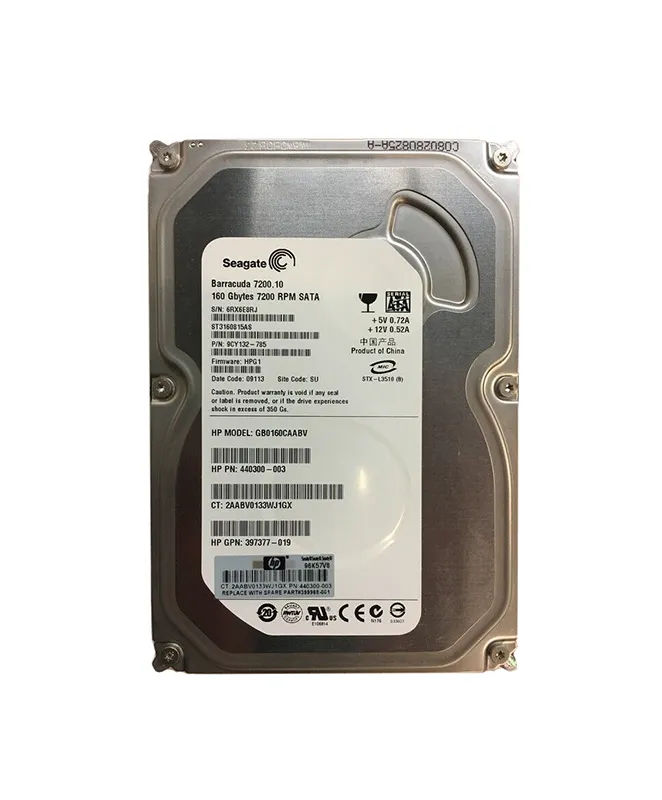397377-019 - HP 160GB 7200RPM SATA 1.5Gb/s 3.5-in Hard Drive