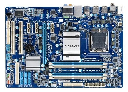 GIGABYTE GA-EP43T-USB3 motherboard LGA 775 (Socket T) ATX