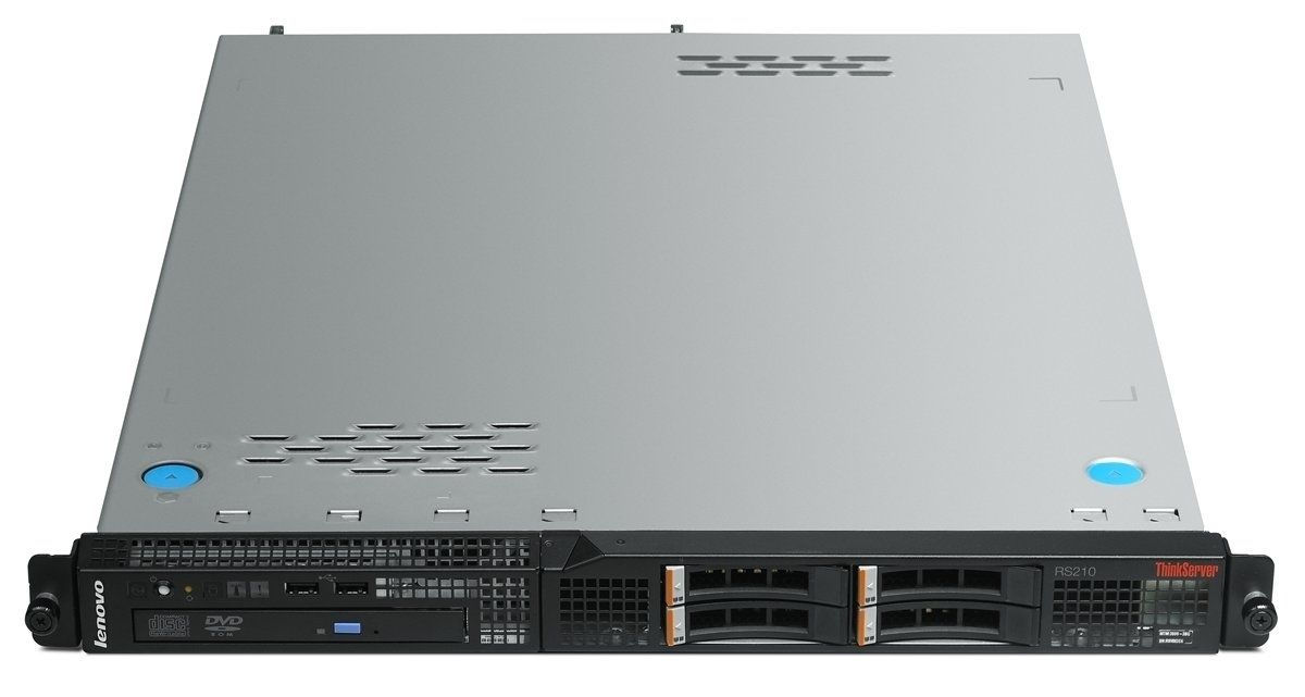 Lenovo ThinkServer RS210 server 0 GB Rack (1U) Intel® Xeon® 3000 Sequence X3430 2.4 GHz 2 GB 350 W