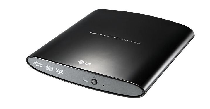 LG GP08LU20 optical disc drive Black