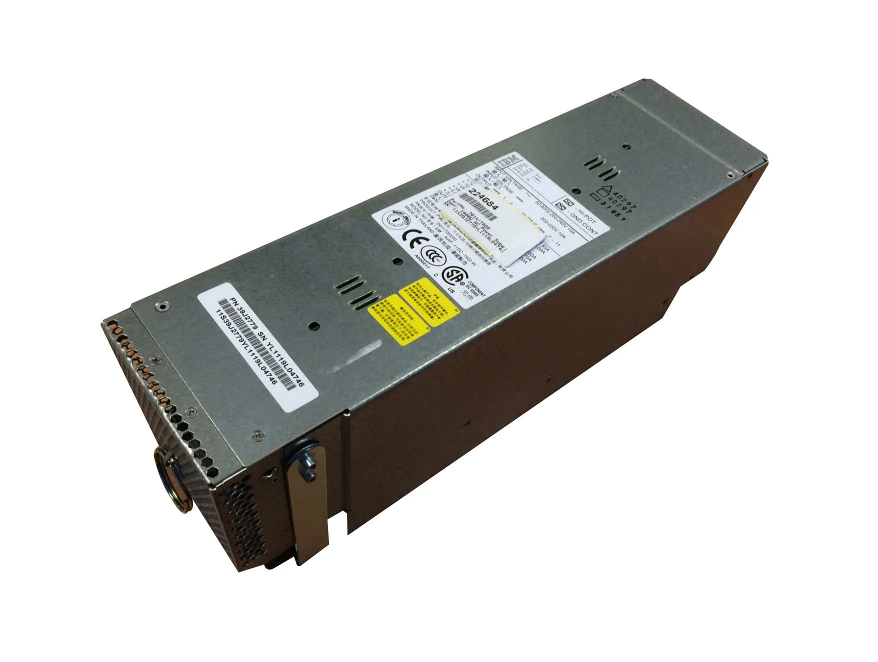 39J2779 - IBM 1400-Watts 240V AC Power Supply For P570 Server